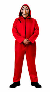 Get ready to pull off the largest heist of all time with the help of this costume. Adult Money Heist Unisex Costume Money Heist Fantasycostumes Com