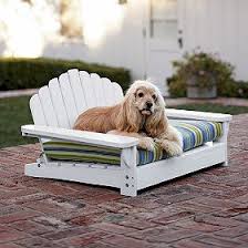 Adirondack Collection Pet Bed Outdoor Dog Furniture Outdoor Pet Bed Diy Pet Bed