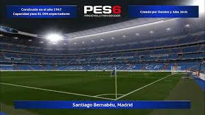 Nuevo estadio estadio alfredo di stéfano del real madrid para efootball pes 2020 pc imágenes: Ultigamerz Pes 6 Esp Santiago Bernabeu Real Madrid Stadium 2019