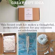 Maybe you would like to learn more about one of these? Buy Macrame Moon Dreamcatcher Diy Craft Kit Make Your Own Bohemian Style Home Decor Wall Hanging Rewarding Art Project For Teens Or Adults Online In Vietnam B088dnfhd6