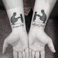 Honestly, no father son tattoos in this world can truly describe the beautiful bonding that the two shares perfectly. 80 Cute Father Daughter Tattoos Body Art Guru