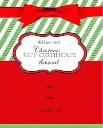 Four free holiday border templates. Free Christmas Gift Certificate Template Customize Online Download