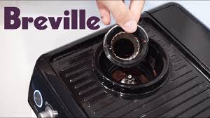 Note if the grind size dial is tight, empty then replace the bean hopper, Breville Grinder Cleaning How To Youtube