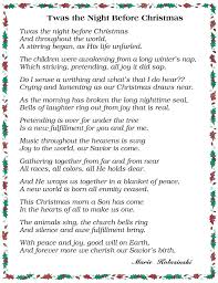 100% free in easy to print pdf format. Image Result For M M Christmas Poem Printable Christmas Poems Happy Christmas Day Images The Night Before Christmas