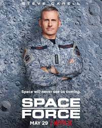 Why netflix's 'space force' never mentions trump by name but we have a few clues nonetheless. Space Force One Small Step For Man One Giant Leap Back For Netflix Hi S Eye