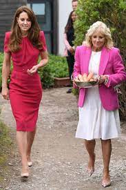 Ahead of the g7 summit on friday, the flotus, 70, and the duchess of cambridge, 39. Herzogin Kate Ihre Schonsten Looks In 2021 Gala De