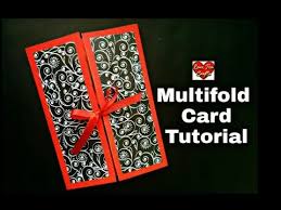 Learn to make 5 different fun fold fancy cards that look complicated, but are really very easy and make amazing cards!! Diy Multifold Card Tutorial Handmade Folding Card Requested Video Youtube