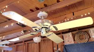 A style creation of ceiling is one of the essential aspects of a room's design. Hunter Art Deco Original Ceiling Fan 4 Blades Youtube