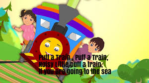 Puff A Train Nursery Rhyme Lyrics Nursery Rhymes Lyrics Train Nursery Rhymes Rhymes Lyrics