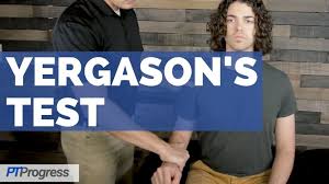Image result for Yergason Test