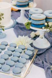 Welcoming Baby Boy Lapides Eat Sleep Wear Baby Shower Beijos Events Blue Baby Shower Baby Shower Desserts Baby Shower
