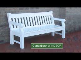 Gartenbank Windsor 3 Sitzer Lackiert