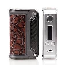 The therion dna166w is constructed from die cast zinc alloy with stunning machining, premium leather and ebony wood panels. Lost Vape Therion Dna166 Tc Box Mod Dual 18650 Platform W Dna250 Board Box Mods Vape Mod