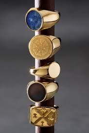 Golden Rings For Men Stylish Bold Signet Rings For Men Mens Rings Fashion Mens Ring Designs Rings For Men