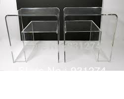 Magazine tables come in all shapes and forms. Acrylic Coffee Table With Magazine Rack Clear Lucite Side Tea Table With Additional Shelf Buy At The Price Of 535 00 In Aliexpress Com Imall Com