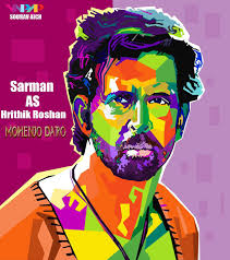 как сделать фотографию в стиле поп арт в фотошопе Check Out My Behance Project Mohenjo Daro Hrithik Roshan Wpap Https Www Behance Net Gallery 40644943 Mohenjo Daro Hrithik Roshan Wpap
