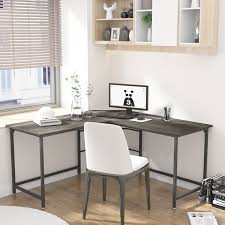 Whether you are in a tight college dorm room or an apartment, this writing desk is just the right size to offer you your own study space. Get The Gezen L Shaped Corner Desk Office Computer Desk Glass Study Writing Desk Pc Laptop Table Home Workstation Gaming Desk 59 Large Size Black Oak From Walmart Now Accuweather Shop