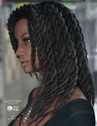 Havana Hair For Genesis 3 Female S 3d Models For Poser And Daz Studio Havana Hair Model Hair Hair