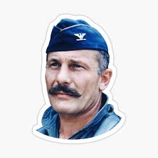 "Colonel Robin Olds" Sticker for Sale by warishellstore
