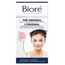 Biore Deep Cleansing Pore Strips Before And After Bior Biore Deep Cleansing Pore Strips 8 Pore Strips