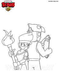 Amber is a legendary brawler unlocked in boxes. Amber Brawl Stars Coloring Pages Print A New Brawler