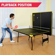 Md Sports Official Size Table Tennis Table Tournament Size Game Set Indoor Sport Ping Pong Indoor Tennis Ping Pong Table