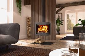 Experience new standards for how you can heat your home with a wood burning stove in an elegant design. Dru Woodburning Stoves