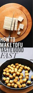 How To Make Tofu Taste Good Fast In 20 Minutes A Special Method Crisps It Up Without Frying Vegan Glutenfree Tofu Reci Recipes Tofu Recipes Vegan Recipes