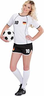 Voetbal (of voetbal) is de meest populaire sport in duitsland. Voetbal Kostuum Duitsland Dames Feestbazaar Nl