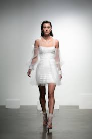 Rime Arodaky Fall 2019 Collection Chicago Style Weddings Short Wedding Dress Modern Short Wedding Dress Cocktail Dress Wedding