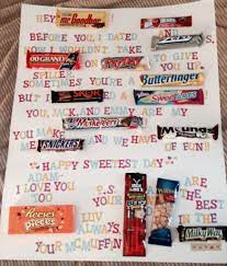 Chocolate, candy and cookies are typical gifts given on sweetest day. Pin By Lisa Mcbeth On Crafties Candy Grams Valentines Day For Boyfriend Sweetest Day