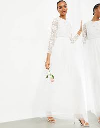 Dieses hochzeitskleid (farbe weiß elfenbein, aber nicht creme) wurde tatsächlich nur für die zwei proben der änderungen bei der schneider. Brautartikel Brautmode Hochzeitskleidung Damen Asos