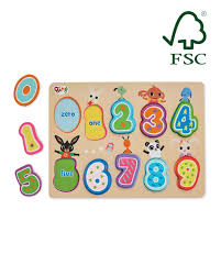 These lovely wooden toys also help young children to improve motor skills and shape, size and colour recognition. Bing Number Puzzle Aldi Uk