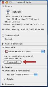 Setting Adobe Acrobat As The Default Pdf Reader In Mac Os X Adobe Acrobat Indesign