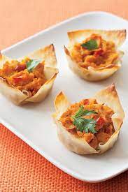Endive with ricotta, almonds, and raisins quesadillas with ham and peppers 38 Thanksgiving Appetizers Light Thanksgiving Appetizer Recipes