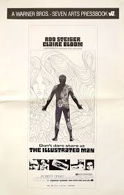 Rod steiger, claire bloom, robert drivas, don dubbins, jason evers. The Illustrated Man 1969 U S Pressbook Posteritati Movie Poster Gallery New York