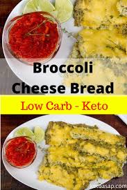 Easy Keto Broccoli Cheese Bread Low Carb Recipe Ketoasap