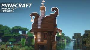Even if you don't post your own creations, we appreciate feedback on ours. Minecraft How To Build A Witch House Witch Hut Transformation Tutorial Youtube