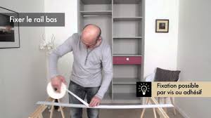 La pose de portes de placard coulissantes est particulièrement aisée. Poser Facilement Des Portes De Placard Coulissantes