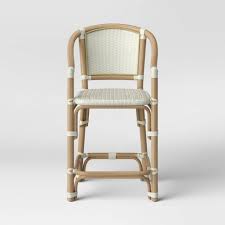 Check spelling or type a new query. Parksley Rattan And Woven Counter Height Barstool White Threshold Target