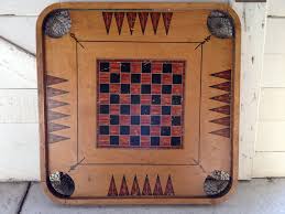 Vintage Wooden Game Board With Mesh Corner By Lovelydetailsvintage 50 00 Via Etsy Wooden Games Board Games Vintage Games