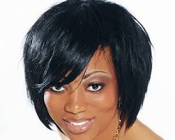 Trendy short red bob haircut with blunt bangs. 26 Fashionable Short Layered Bob Hairstyles