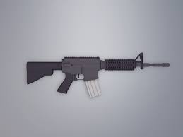Low Poly M4 Low Poly Low Poly 3d Models Low Poly Games
