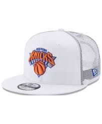 New Era New York Knicks Summer Time Mesh 9fifty Snapback Cap White Adjustable Mens Golf Fashion Mens Fashion Swag Snapback