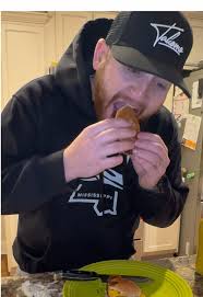 Yeti Boo Cooking Deer Burgers