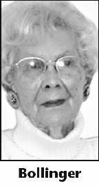 WANDA BOLLINGER Obituary (2014)