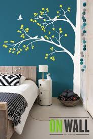 40 Elegant Wall Painting Ideas For Your Beloved Home Bored Art Tree Wall Decal Living Room Bedroom Paint Design Diy Wall Painting