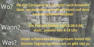 Maybe you would like to learn more about one of these? Sommerferienfreizeit Fur Kinder Von 10 13 Jahren Vom 3 8 August 2020 Maifeld Aktuell