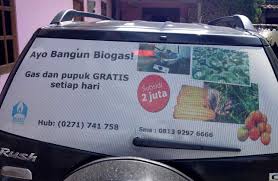 Gambar latar dan templat powerpoint (ppt) biogas untuk presentasi anda. Animal Manure Produces Clean Biogas In Indonesia