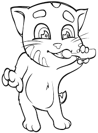 Various coloring pages for kids, and for all who are interested in coloring pages, can get amazing pictures easily through this portal. Talking Tom And Friends Coloring Pages Coloring Pages To Coloring Home